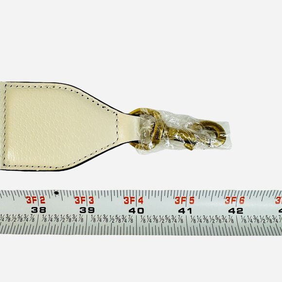 Unbranded Replacement Crossbody Shoulder Strap Web Canvas Ivory For Gucci Bags - Picture 9 of 10